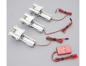 JP Hobby ER-150 Alloy Electric Retract System With Nose Gear - 3 Inside (15mm)